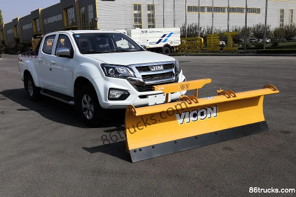 Jiangxi Isuzu Ruimai 211hp 4X4(6 wheels) Snow Removal Truck (Huiqiang Heavy Industry) Exterior