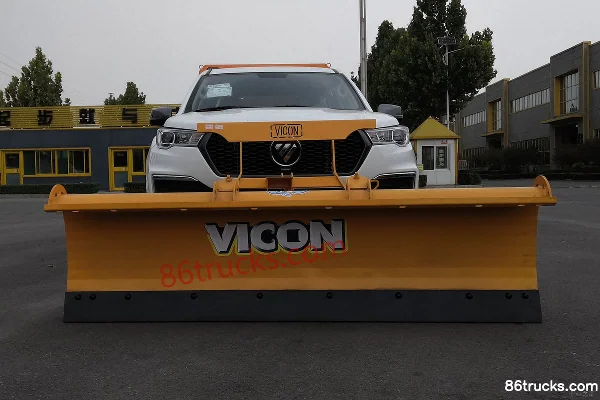 Foton Tunland Yutu 238 ch 4X4(6 roues) camion de déneigement (Huiqiang Heavy Industry) Extérieur (2) | 86Trucks