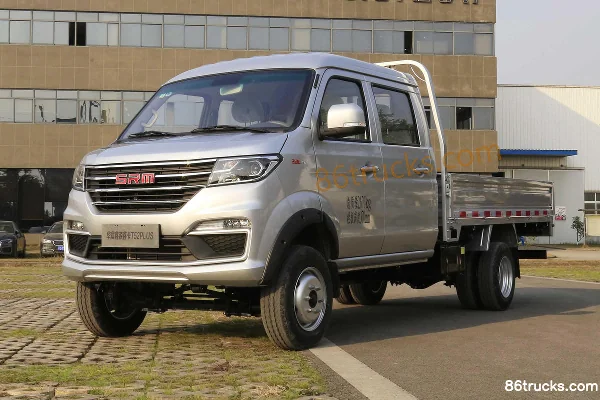 Xinyuan Jinbei Xinka T52 PLUS Standard Edition 149 hp 4X2(6 wheels) Gasoline 3m Double Row Flatbed Mini Truck (China VI)