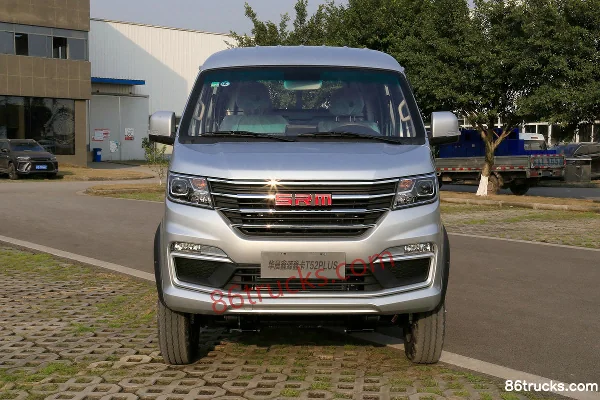 Jinbei Xinka T52 PLUS Standard 130hp 4X2(6 wheels) CNG 2.85m Double Row Flatbed Mini Truck (China VI) Exterior (2) | 86Trucks