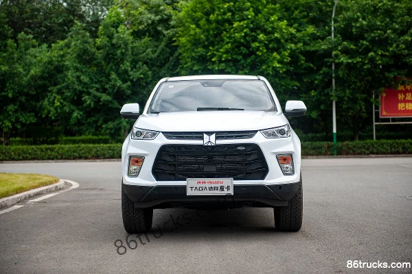 Qingling Isuzu TAGA H 2021 Super Value Edition Standard Wheelbase 3.0T Diesel 142hp 2WD Double Cab Pickup (China VI) Exterior (2) | 86Trucks