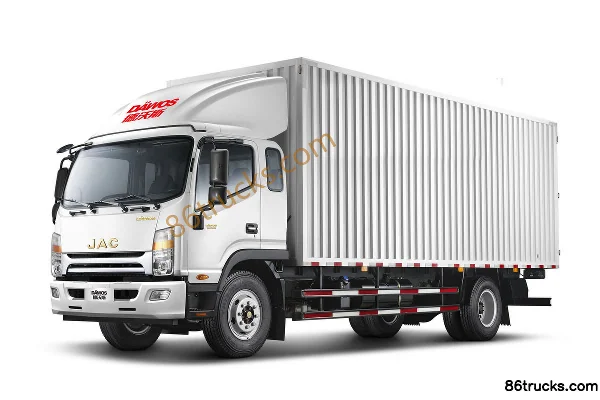 JAC Dewos Q8 170hp 4X2(6 wheels) 5.48m Crew Cab Van Cargo Truck (China VI) Exterior (3) | 86Trucks