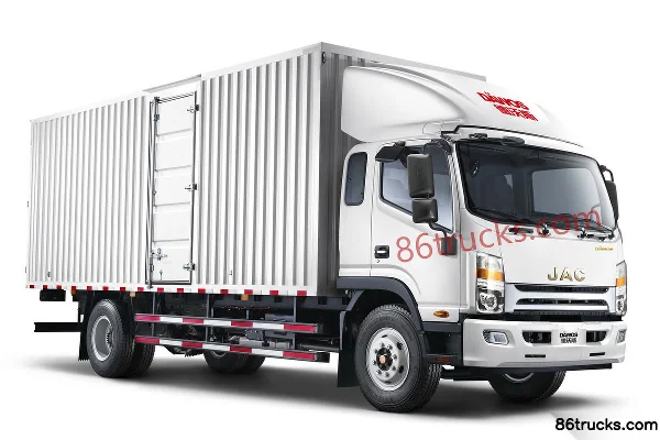 JAC Dewos Q8 170hp 4X2(6 wheels) 5.48m Crew Cab Van Cargo Truck (China VI) Exterior