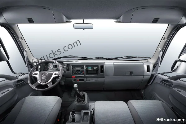 JAC Dewos Q8 170hp 4X2(6 wheels) 5.48m Crew Cab Van Cargo Truck (China VI) (2) | 86Trucks
