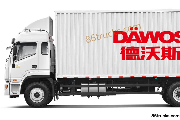 JAC Dewos Q9 220hp 4X2(6 wheels) 7.2m Semi-Sleeper Van Cargo Truck (China VI) Exterior (3) | 86Trucks