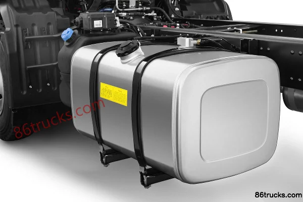 JAC Dewos Q9 220hp 4X2(6 wheels) 7.2m Semi-Sleeper Van Cargo Truck (China VI) Chassis (1) | 86Trucks