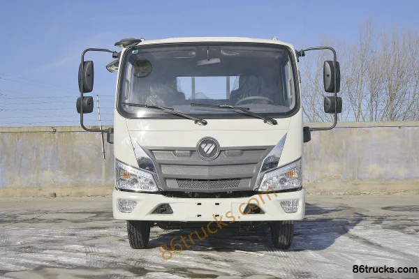 Foton Times Linghang 5 High-End Edition 131 hp 4X2(6 wheels) 4.17m Single Row Flatbed Light Truck Exterior (2) | 86Trucks