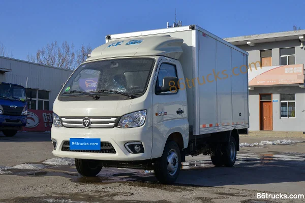 Foton Xiangling M2 Deluxe 1.6L 122hp 4X2(6 wheels) Gasoline 3.7m Single Row Van Mini Truck (China VI) Exterior (3) | 86Trucks