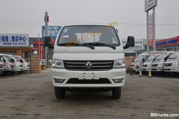Dongfeng Xiaobawang W17 102 hp 4X2(6 wheels) 3.95 m single-row flatbed micro truck (air brake) Exterior (2) | 86Trucks