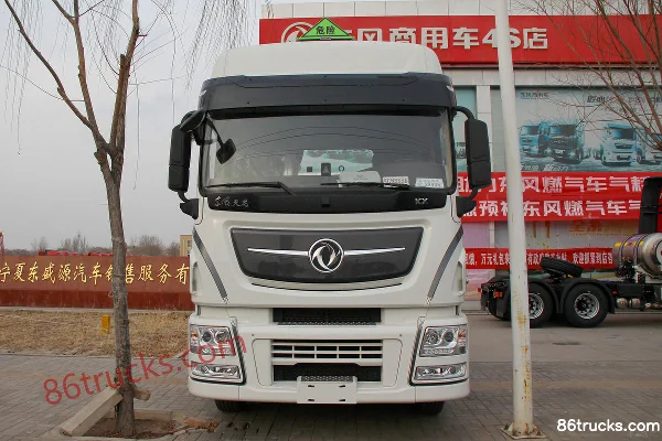 Dongfeng Commercial Vehicle Tianlong Flagship KX 520 hp 6X4(10 wheels) Hazardous Materials Tractor Truck Exterior (2) | 86Trucks