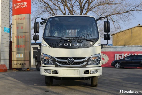 Foton Times M3 88 hp 4X2(6 wheels) 2.65m Double Row Flatbed Light Truck (3360mm Wheelbase) Exterior (2) | 86Trucks