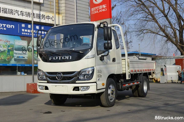 Foton Times M1 88hp 4X2(6 wheels) 3.25m Extended Cab Stake Truck Light Truck Exterior (3) | 86Trucks