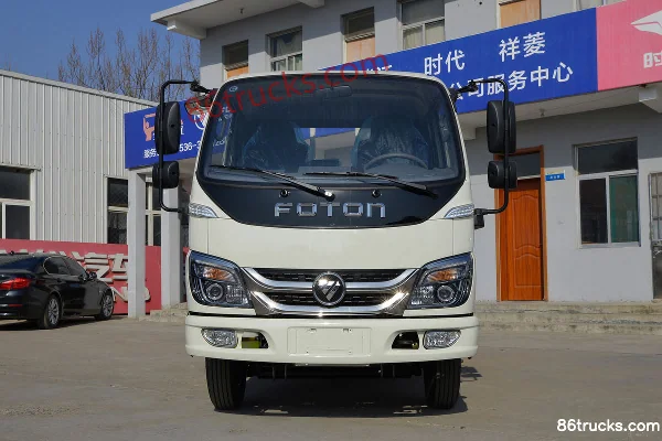 Foton Times Xiaoka Star 5 88 hp 4X2(6 wheels) 3.25m Semi-row Flatbed Light Truck Exterior (2) | 86Trucks