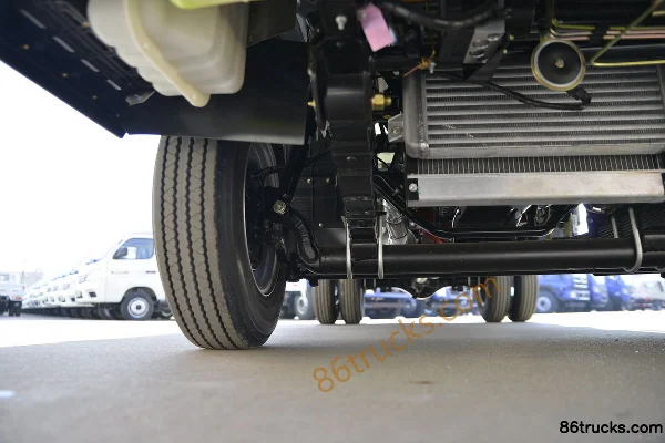 Foton Times Xiaoka Star 5 88 hp 4X2(6 wheels) 3.25m Semi-row Flatbed Light Truck Chassis (2) | 86Trucks