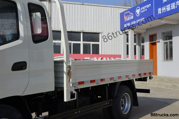 Foton Times Xiaoka Star 5 88 hp 4X2(6 wheels) 3.25m Semi-row Flatbed Light Truck Body (1) | 86Trucks