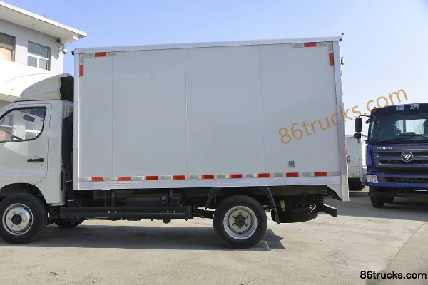 Foton Shidai Xiaoka Star 1 116 hp 4X2(6 wheels) 4.05m single-row van mini truck Body (2) | 86Trucks