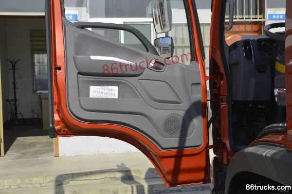 Foton Times Leader ES5 170hp 4X2(6 wheels) 5.8m Semi-row Flatbed Cargo Truck Cab (2) | 86Trucks