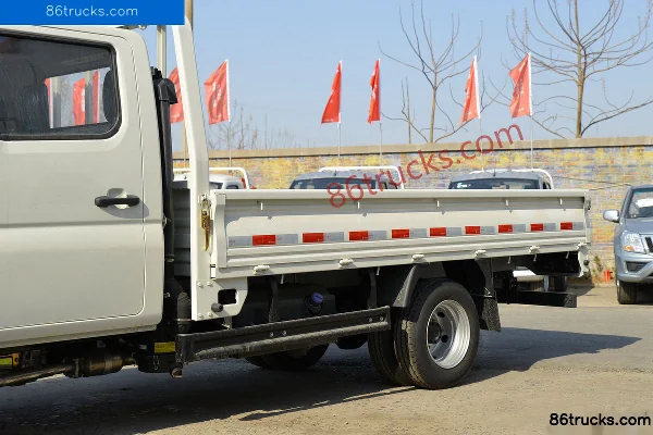 Foton Times Xiaoka Star 1 confort 88 ch 4X2(6 roues) camion plateau à ridelles double cabine 3,1 m Carrosserie (1) | 86Trucks