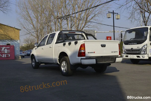 Foton New Conqueror 3 2022 Edition Tianxia Wushuang Version 2.0T Diesel 163hp 2WD Automatic Long Axle Double Row Pickup Official Photos (2)