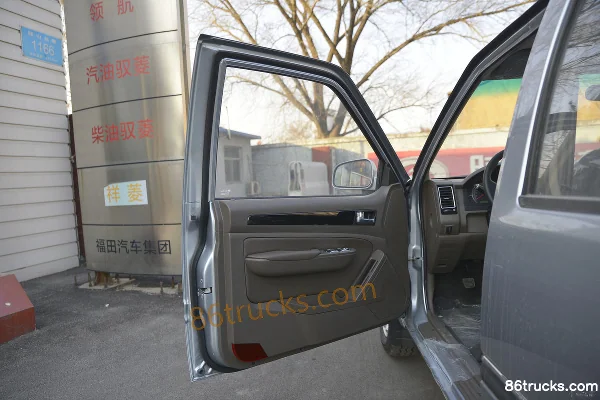 Foton Sapphire 2018 Deluxe Edition 2.4L Gasoline 134 hp 4WD Double Cab Long Box Pickup Chassis (1) | 86Trucks