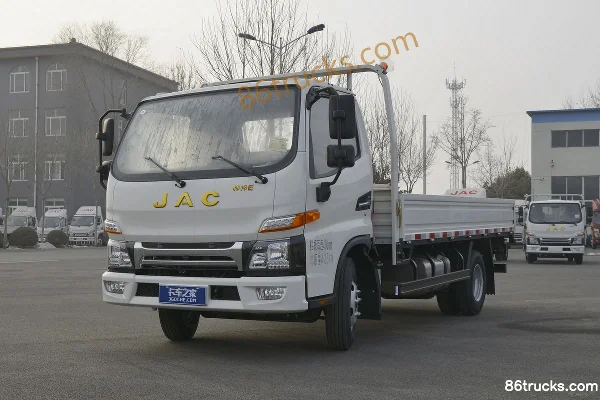 JAC Shuailing E Medium 132 ch 4X2(6 roues) 4,235 m camion plateau à ridelles cabine simple Extérieur (3) | 86Trucks