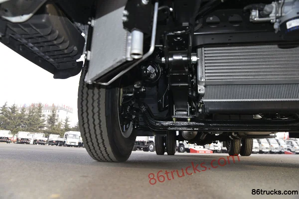 JAC Shuailing E Medium Body 150hp 4X2(6 wheels) 4.22m single-row flatbed light truck (China VI) Chassis (2) | 86Trucks