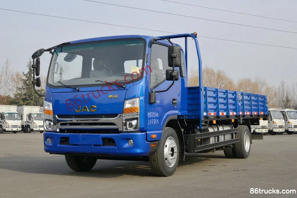 JAC Shuailing Q7 Comfort Edition 160 hp 4X2(6 wheels) 5.175m single row flatbed cargo truck (China VI) Exterior (3) | 86Trucks