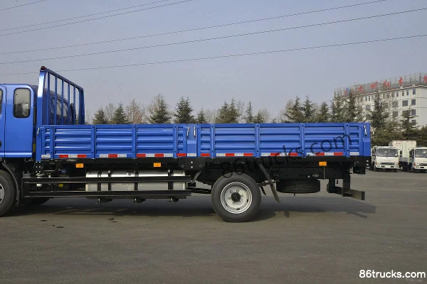 JAC Shuailing Q7 Comfort Edition 160 hp 4X2(6 wheels) 5.175m single row flatbed cargo truck (China VI) Body (2) | 86Trucks