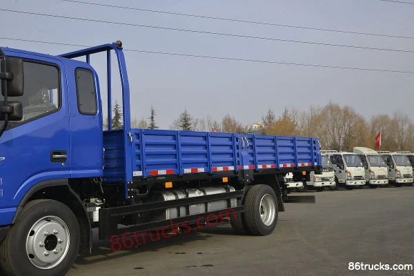 JAC Shuailing Q7 Comfort Edition 160 hp 4X2(6 wheels) 5.175m single row flatbed cargo truck (China VI) Body (1) | 86Trucks