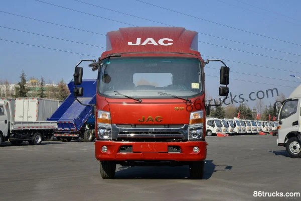 JAC Shuailing Q7 Confort 170 ch 4X2(6 roues) 5,4 m cabine demi-avancée camion porteur à ridelles (China VI) Extérieur (2) | 86Trucks