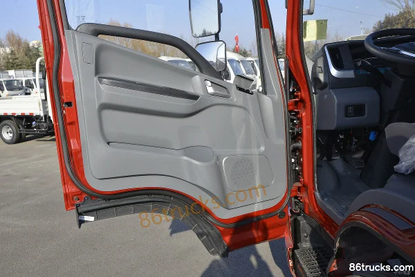 JAC Shuailing Q7 Confort 170 ch 4X2(6 roues) 5,4 m cabine demi-avancée camion porteur à ridelles (China VI) (2) | 86Trucks