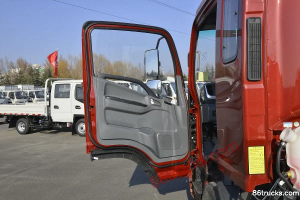 JAC Shuailing Q7 Confort 170 ch 4X2(6 roues) 5,4 m cabine demi-avancée camion porteur à ridelles (China VI) (1) | 86Trucks
