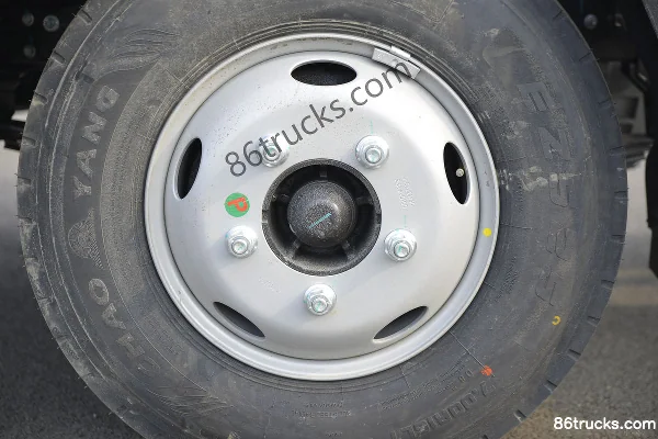 JAC Shuailing E Medium Body 160 ch 4X2(6 roues) 4,22 m cabine simple camion léger à ridelles (China VI) Châssis (3) | 86Trucks