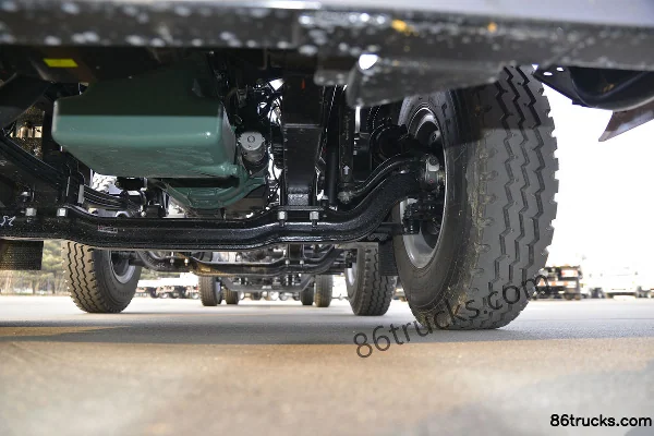 JAC Gallop K5X Heavy Truck 290 hp 8X2(10 wheels) 9.5m Van Cargo Truck Chassis (3) | 86Trucks