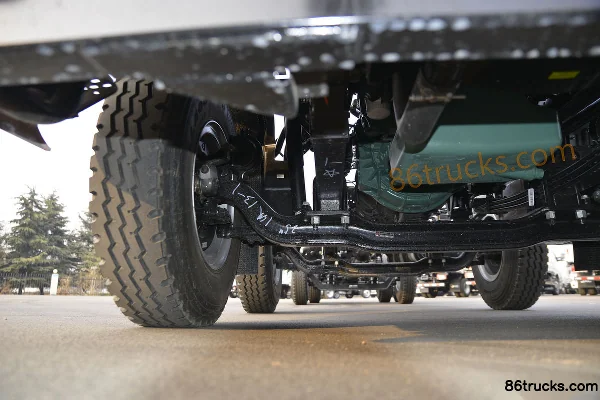 JAC Gallop K5X Heavy Truck 290 hp 8X2(10 wheels) 9.5m Van Cargo Truck Chassis (2) | 86Trucks