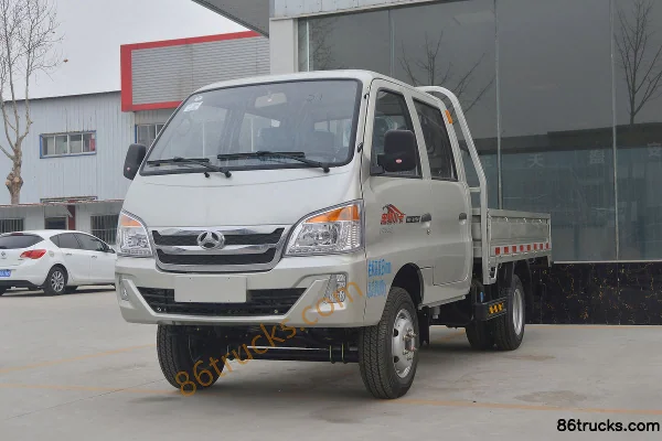 Beiqi Heibao H7 88 hp 4X2(6 wheels) 2.595m double-row flatbed truck Exterior (3) | 86Trucks