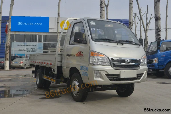 Beiqi Heibao H7 88hp 4X2(6 wheels) 3.295m Single Row Flatbed Mini Truck Exterior