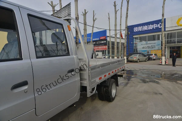 BAW Black Leopard Xingyun G3 1.5L 116hp 4X2(6 wheels) Gasoline 3.1m Double Row Flatbed Mini Truck (China VI) Body (1) | 86Trucks