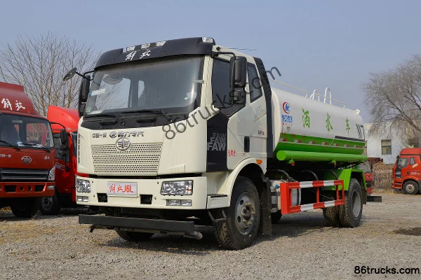 FAW Jiefang J6L Medium Truck Quality Enjoy Edition 240 hp 4X2(6 wheels) Water Sprinkler Truck (Chengli Brand) Exterior (3) | 86Trucks