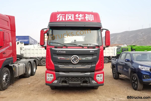 Dongfeng T7 Heavy Truck 460 hp 6X4(10 wheels) Tractor Truck Exterior (2) | 86Trucks