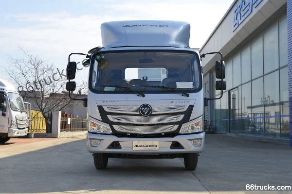 Foton Auman S1 series 156hp 4X2(6 wheels) 4.14m single-row van light truck (ZF 6-speed)(China VI) Exterior (2) | 86Trucks
