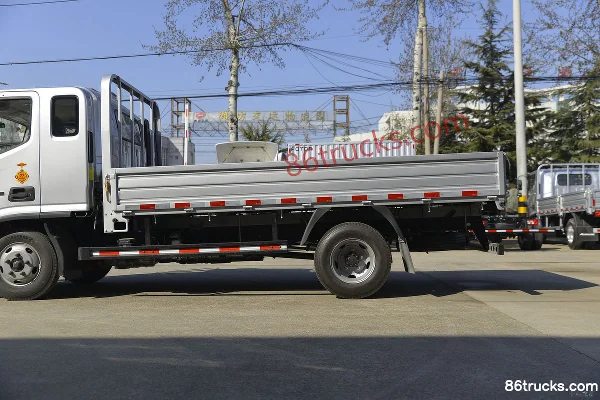 Foton Aumark S1 série 150 ch 4X2(6 roues) 3,83 m camion léger plateau cabine avancée Carrosserie (2) | 86Trucks