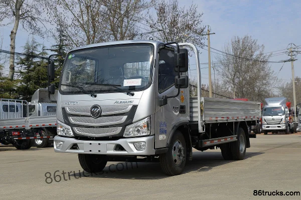 Foton Aumark S1 Series 131 hp 4X2(6 wheels) 4.17m Single Row Flatbed Light Truck (WLY) (China VI) Exterior (3) | 86Trucks