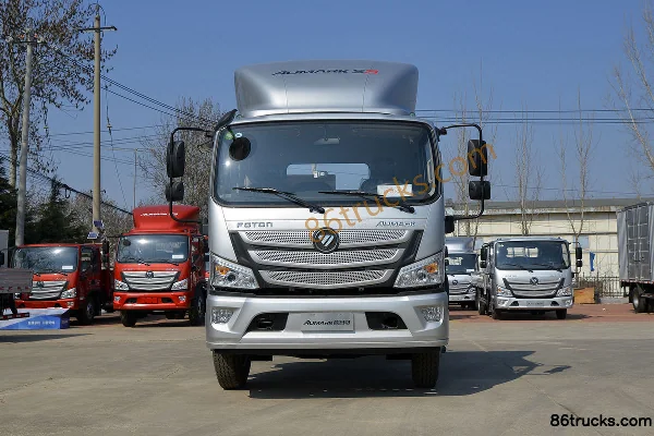 Foton Aumark S3 Express Value Edition 200hp 4X2(6 wheels) 5.8m Semi-Cab Van Truck Exterior (2) | 86Trucks
