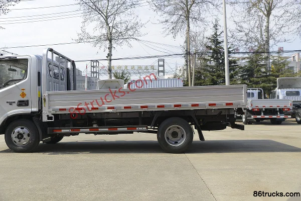 Foton Aumark S1 Series 131 hp 4X2(6 wheels) 4.17m Single Row Flatbed Light Truck (WLY) (China VI) Body (2) | 86Trucks