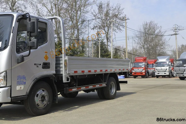 Foton Aumark S1 Series 131 hp 4X2(6 wheels) 4.17m Single Row Flatbed Light Truck (WLY) (China VI) Body (1) | 86Trucks
