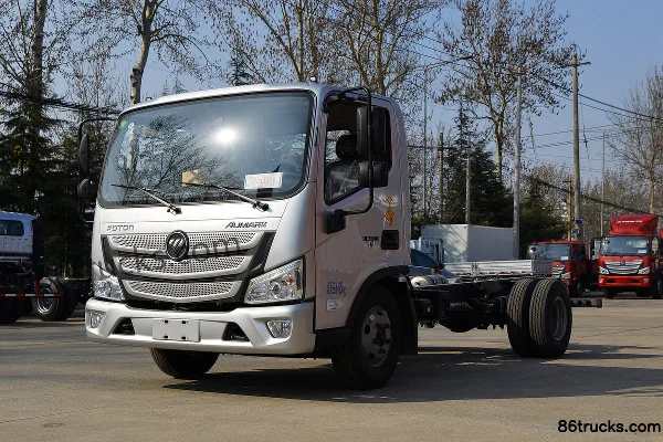 Foton Aumark S1 Series 156 hp 4X2(6 wheels) 4.14m Single Row Sales Truck (China VI) Exterior (3) | 86Trucks