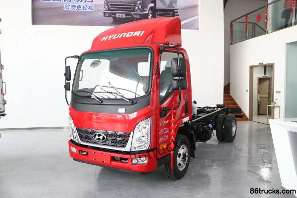 Hyundai Commercial Vehicle Hongtu 200 116 ch 4X2(6 roues) 4,145 m camion à grille à cabine simple (China VI) Extérieur (2) | 86Trucks
