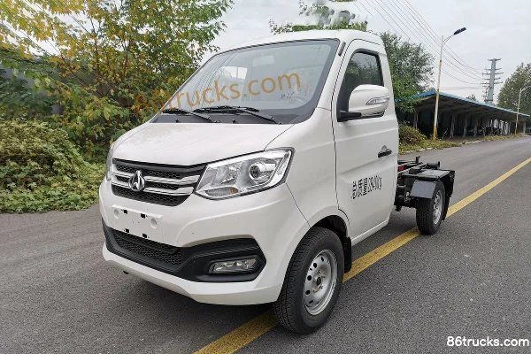 Changan Kuayue Wang X1 112hp 4X2(6 wheels) hook-lift garbage truck (China VI) (Huiqiang Vehicle) Exterior (3) | 86Trucks