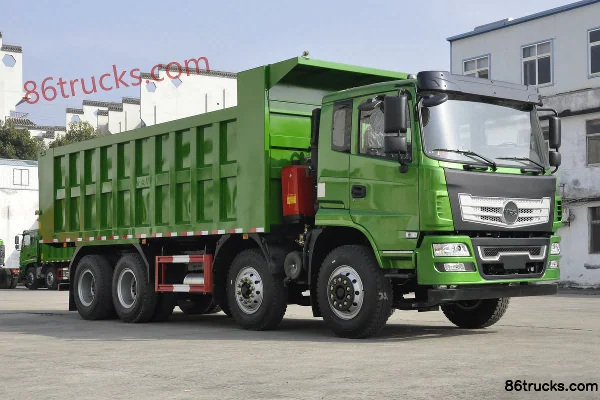 Luba 270hp 8X4(12 wheels) 5.8m slag dump truck Exterior (2) | 86Trucks